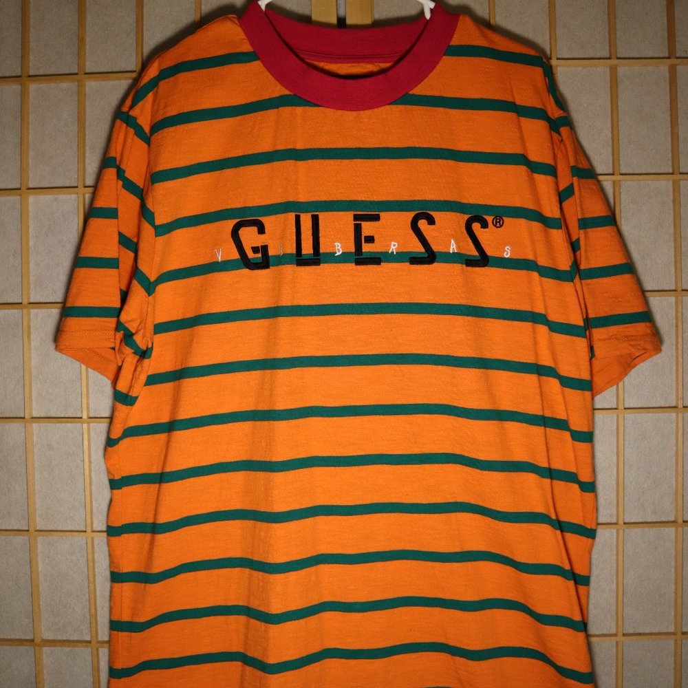 GUESS X J BALVIN Striped T-Shirt